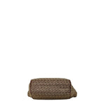 Fendi  Canvas Leather Handbag Tote Bag ()