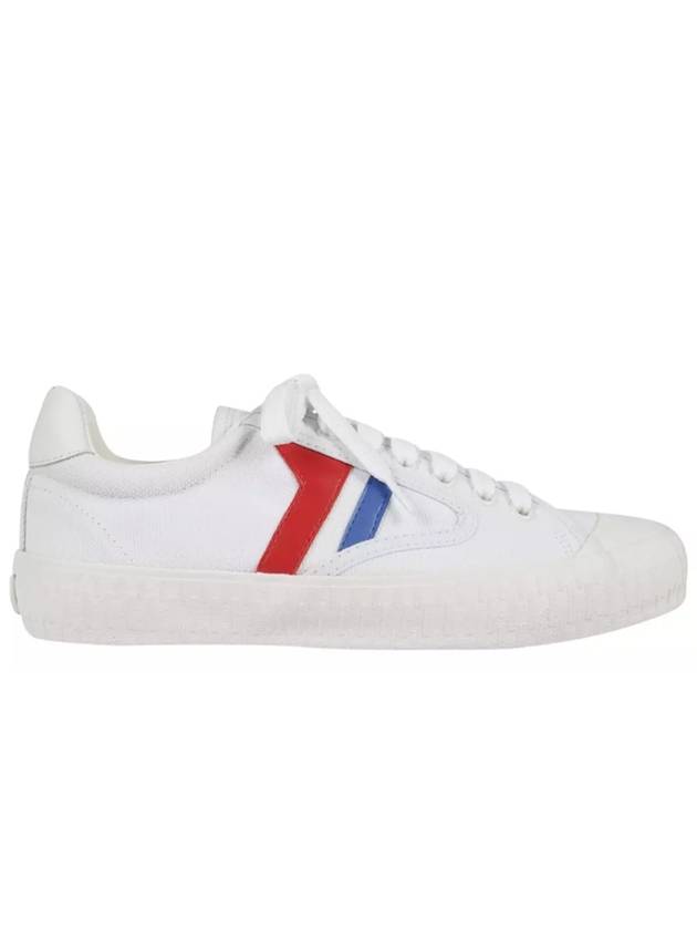 CELINE Plimsoll Canvas Low Top Sneakers White