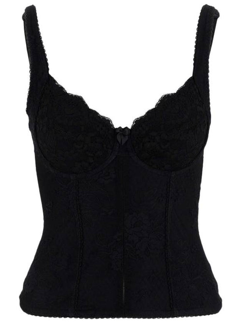 Balenciaga Women's Lingerie Top Sleeveless Black