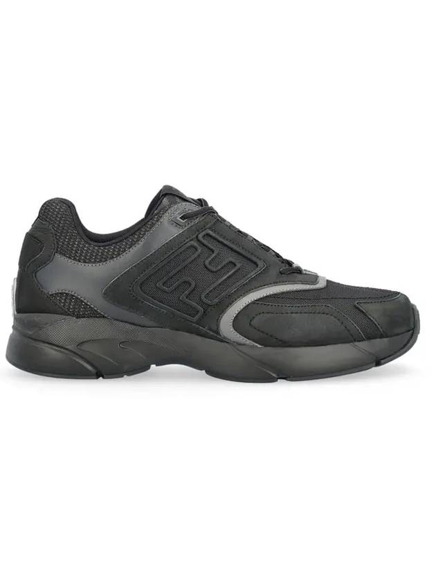 Fendi Faster Low Top Sneakers Black
