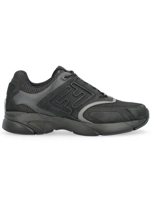 Fendi Faster Low Top Sneakers Black