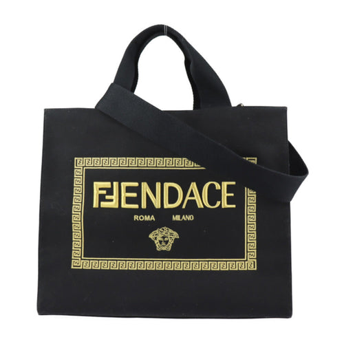 Fendi  Canvas Handbag Shoulder Bag Tote Bag ()