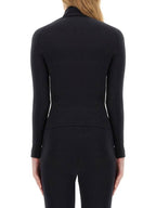 Balenciaga Active sports long sleeve neck polar black