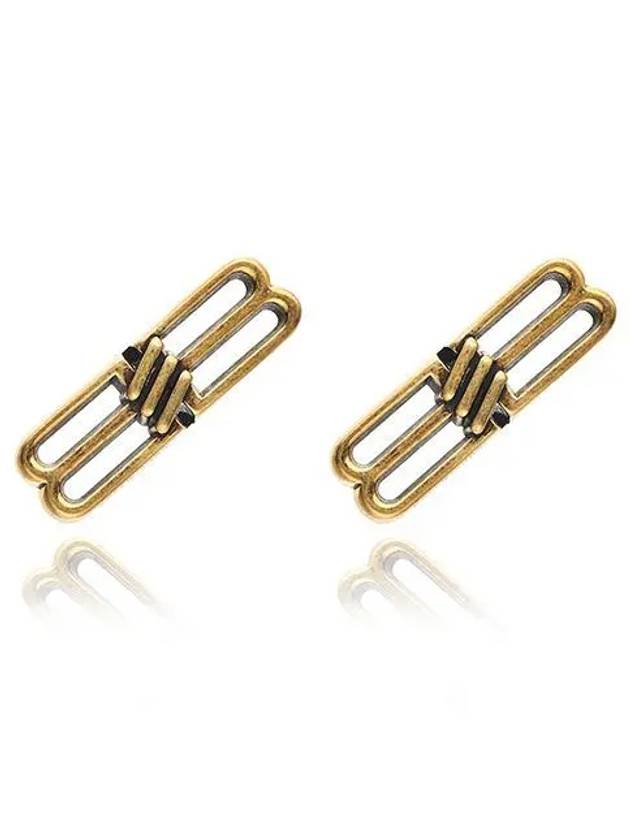 Balenciaga Women's BB Icon Earrings Gold