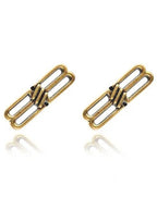 Balenciaga Women's BB Icon Earrings Gold