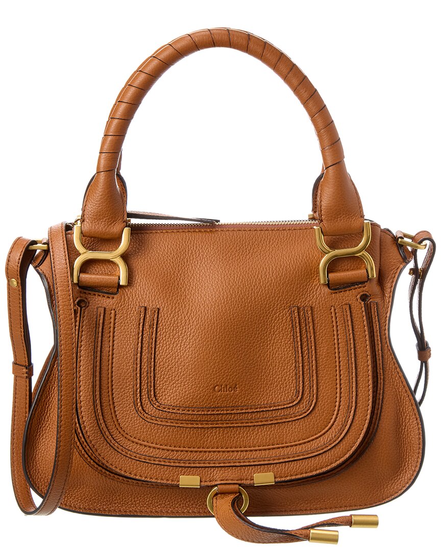 Chloe Marcie Small Leather Satchel