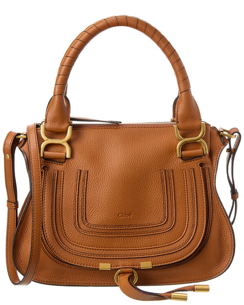 Chloe Marcie Small Leather Satchel