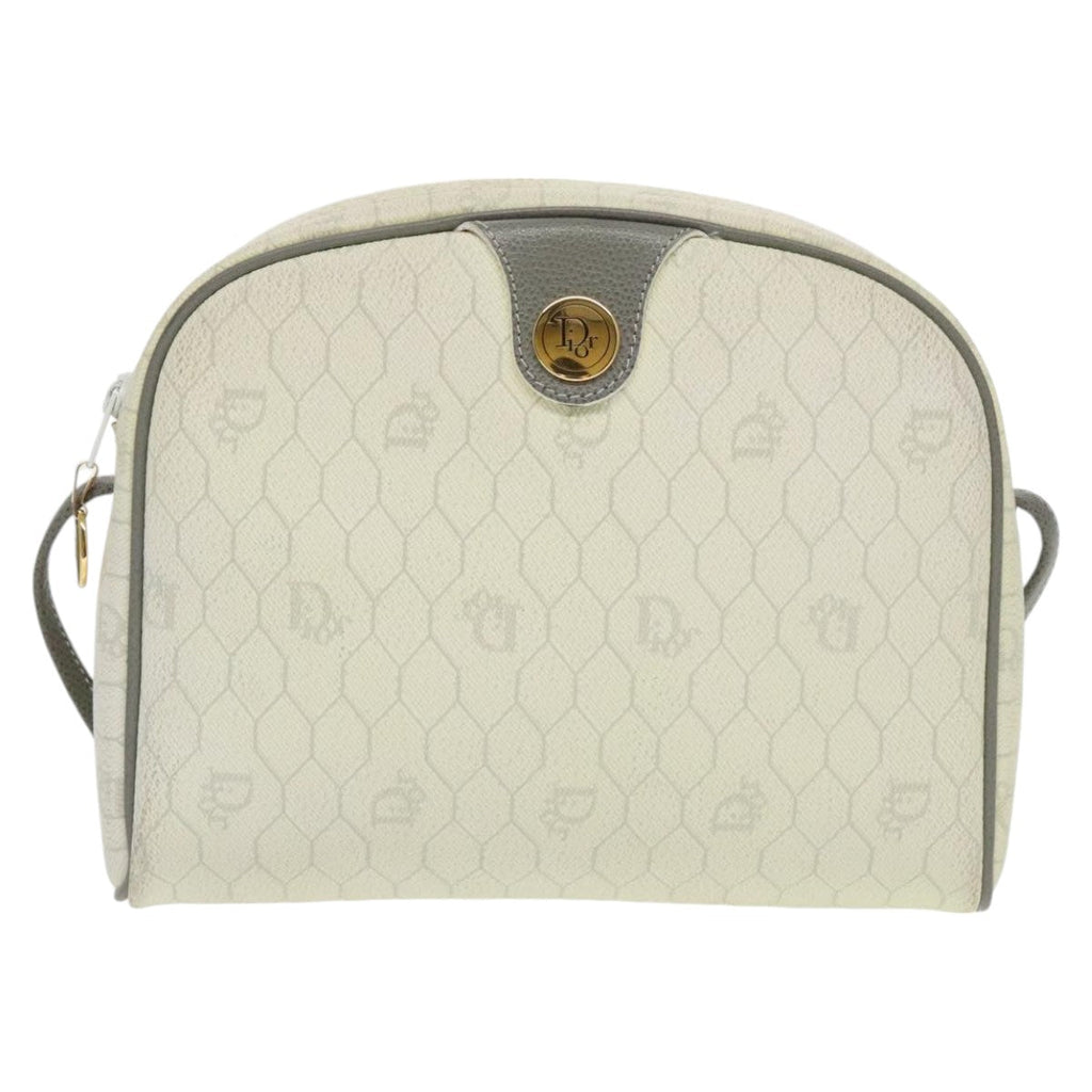 Dior Honeycomb  Canvas Shoulder Bag (Pre-Owned)