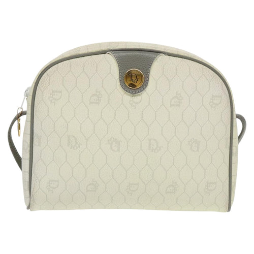 Dior Honeycomb  Canvas Shoulder Bag (Pre-Owned)