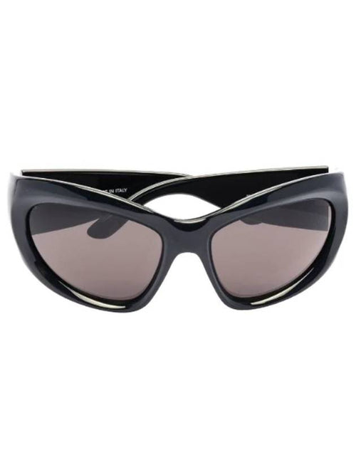 Balenciaga Eyewear Wrap D Frame Sunglasses