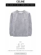 CELINE Loose Sweatshirt CEL84MKXGRY4TAAA00
