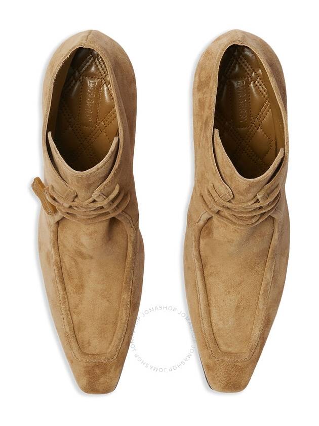 Burberry Storm Suede Ankle Boots 85mm 8077772