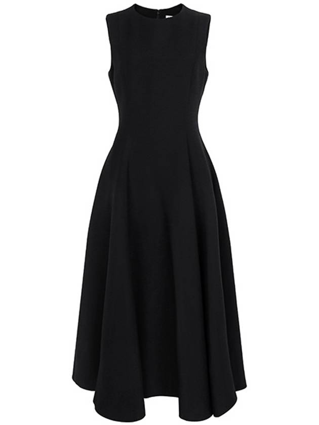 Sleeveless Midi Dress Black Dior