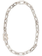 Balenciaga logo chain link necklace 703237TZ99S
