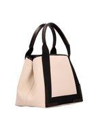 Balenciaga Cabas Logo Canvas Small Tote Bag Black