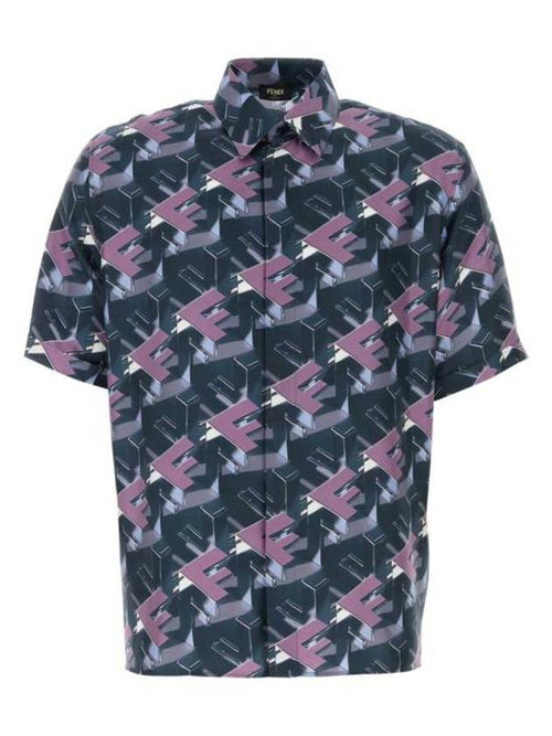 Fendi long sleeve shirt FS0795APQ9 F0F5U PRINTED