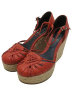 Fendi Smith Market Used Luxury Orange Shoes Women s