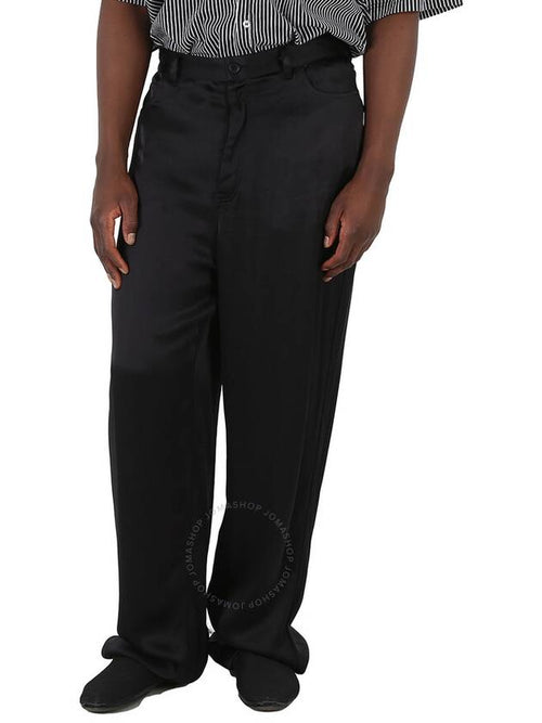 Balenciaga Balenciaga Men's Black 5-Pocket Fluid Tailored Trousers, Brand Size 46 (Waist Size 30