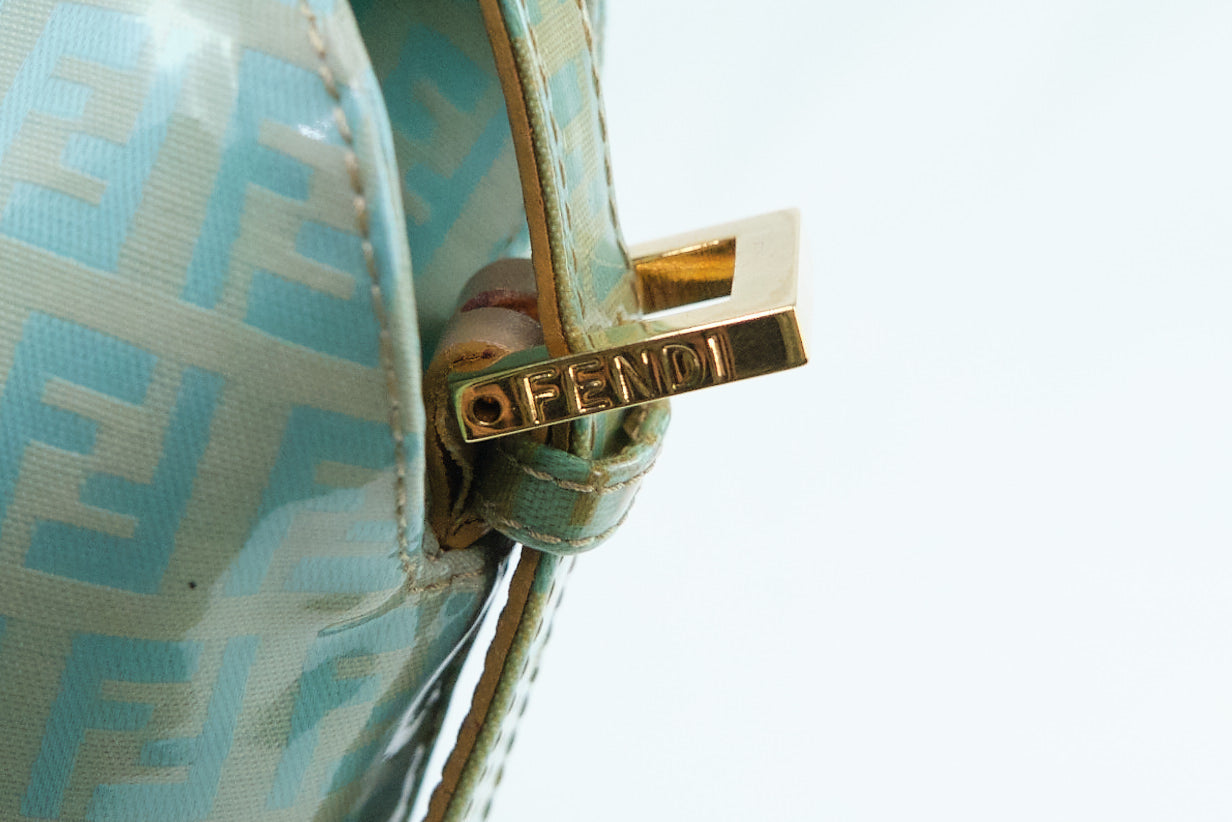 Fendi Zucchino Canvas Bucket Bag - '10s