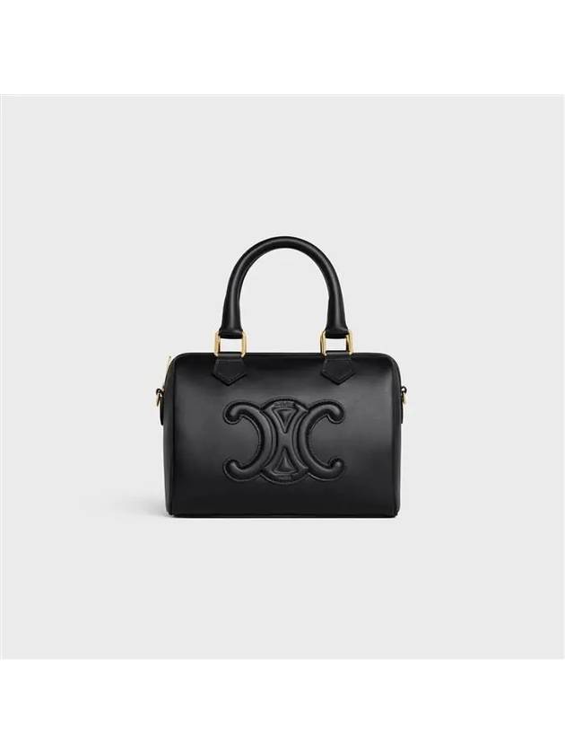CELINE Boston Small Smooth Calfskin Tote Bag Black