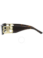 Balenciaga Eyewear Acetate BB Logo Sunglasses Brown