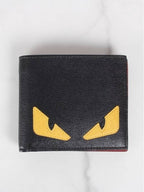 Fendi Bagberg half wallet black