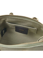 Fendi By The Way Small Canvas Tote Bag Green