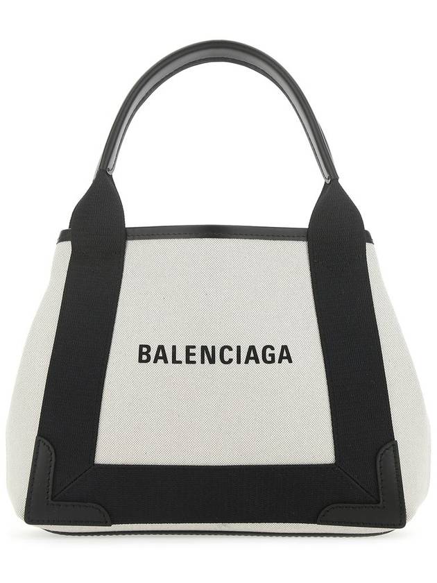 Balenciaga Cabas XS Tote Bag Black Beige