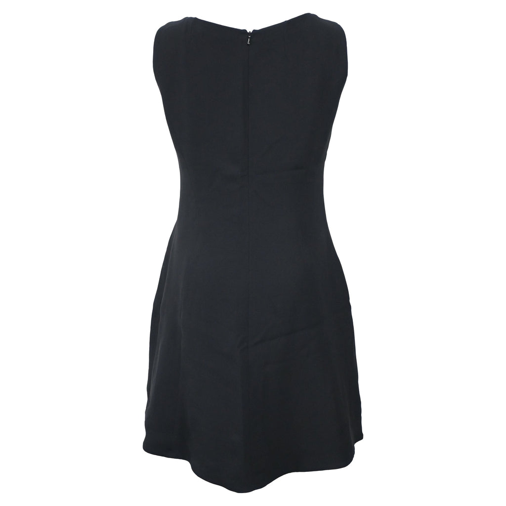 Dior Sleeveless Mini Dress in Black Silk