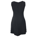 Dior Sleeveless Mini Dress in Black Silk