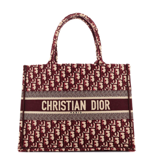 Dior Book Tote Oblique Canvas Medium