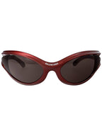 Balenciaga Eyewear Dynamo Round Frame Sunglasses BB0317S