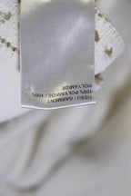Chloe Womens Sleeveless Stretch Knit A Line Dress Optic White