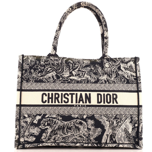 Dior Book Tote Oblique Canvas Medium