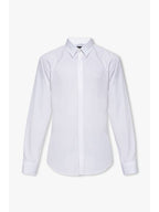 Fendi Men's Cotton Long Sleeve Shirt White