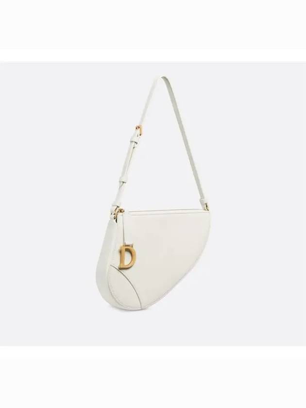 Saddle Rodeo Goatskin Pouch Bag Latte Dior