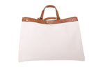 Fendi Ivory SS '21 Jacquard X Tote