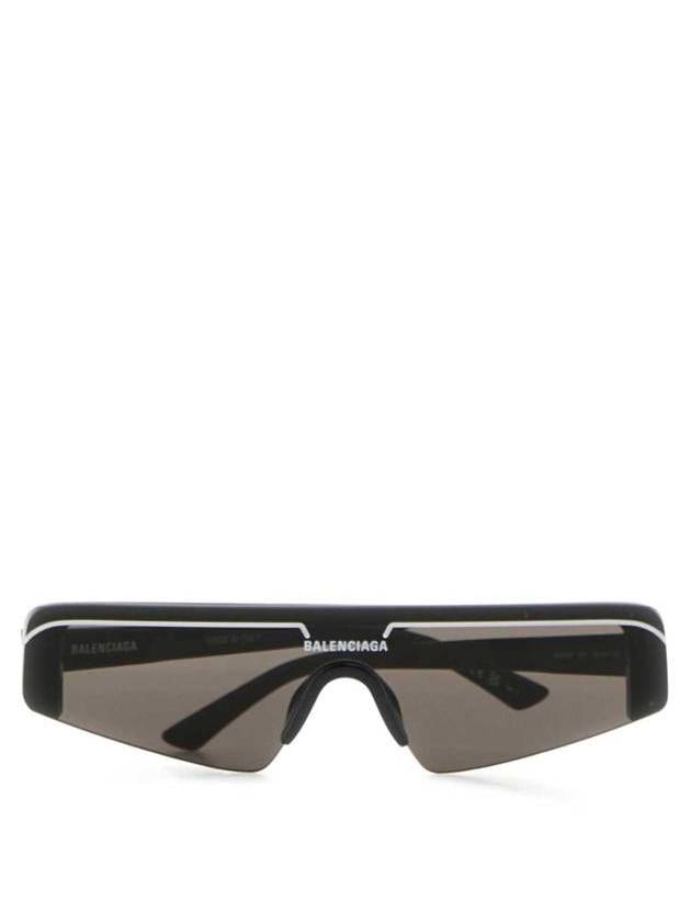 Balenciaga Women's Logo Ski Flat Square Sunglasses