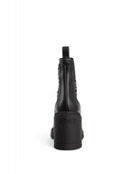 Fendi Domino Biker Middle Boots Black