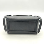 CELINE Mini Grained Calfskin Pico Belt Bag Grey LA32963