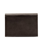 Saint Laurent Clutch Bag Brown Leather