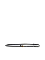 Bottega Veneta Regular Belt 776108VALKO1019 BLACK M BRASS