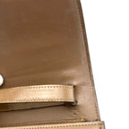 CELINE Box Calfskin Medium Classic Box Flap Bag Camel LA39210