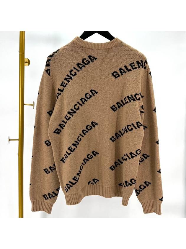 Balenciaga Multi logo knit sweater size L
