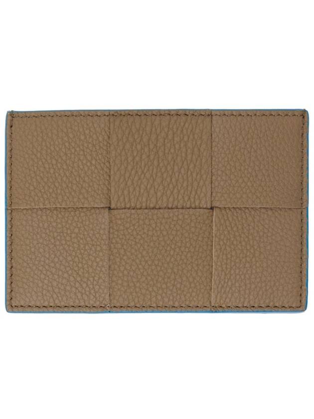 Bottega Veneta Intrecciato Leather Card Wallet Brown