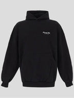 Balenciaga Beverly Hills Embroidered Hoodie Black