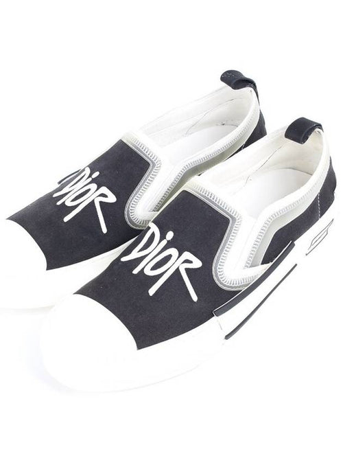 John Stussy Logo Slip On 43 280 Dior