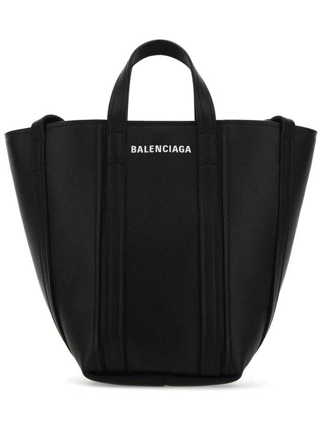 Balenciaga Calfskin Everyday Tote Bag Black