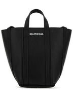 Balenciaga Calfskin Everyday Tote Bag Black