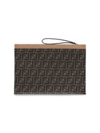 Fendi Men Ff' Large Flat Pouch